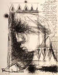 A. S. Rind, 28 x 22 Inch, Mixed Media On Board , Figurative Painting, AC-ASR-467